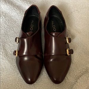 Aldo Burgundy loafers